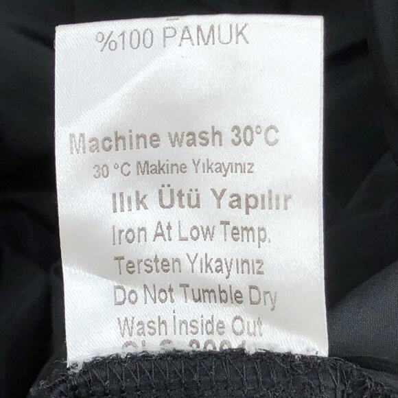 Miin Womens Size 3 US L Pants Contrast Panels Jogger Legs Hook And Loop Ankles - Picture 11 of 13